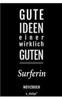 Notizbuch für Surfer / Surferin