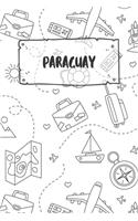 Paraguay: Ruled Travel Diary Notebook or Journey Journal - Lined Trip Pocketbook for Men and Women with Lines
