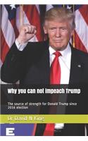 Why you can not impeach Trump