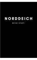 Norddeich: Notizbuch, Notizblock, Notebook - Punktraster, Punktiert, Dotted - DIN A5 (6x9 Zoll), 120 freie Seiten - Notizen, Termine, Ideen, Skizzen, Planer, T