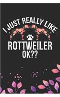 I Just Really Like Rottweiler Ok?