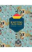 Knitting Graph Paper Notebook - 2: (Knitting Graph Paper Notebooks)