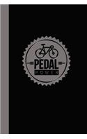 Pedal Power: The Best Journal Notebook for Cycling, Cycling Instructors, and Bicycle Riders.