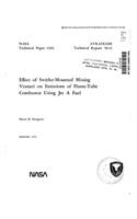 Effect of Swirler-Mounted Mixing Venturi on Emissions of Flame-Tube Combustor Using Jet a Fuel