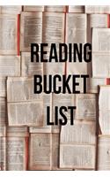 Reading Bucket List