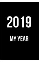 2019 My Year: Blank Line Journal