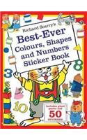 Richard Scarry's Best-ever Colours, Shapes and Numbers Sticker Book