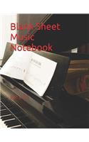 Blank Sheet Music Notebook: 8.5 X 11