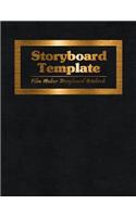 Storyboard Template Film Maker Storyboard Notebook