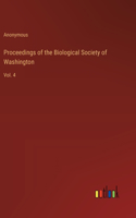 Proceedings of the Biological Society of Washington: Vol. 4