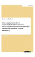 Corporate Sustainability in mittelständischen Unternehmen