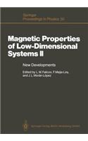 Magnetic Properties of Low-Dimensional Systems II