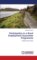 Participation in a Rural Employment Guarantee Programme