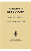 Fortschritte Der Botanik