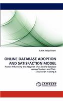 Online Database Adoption and Satisfaction Model