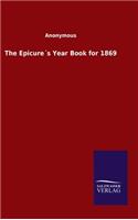 Epicure´s Year Book for 1869