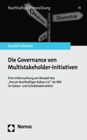 Die Governance Von Multistakeholder-Initiativen
