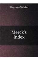 Merck's index: (English)