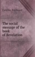 social message of the book of Revelation