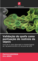 Validação do qsofa como pontuação de rastreio da sépsis