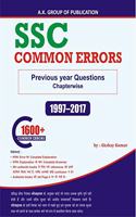 SSC COMMON ERRORS Previous Year Questions Chapterwise