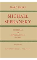 Michael Speransky Statesman of Imperial Russia 1772-1839