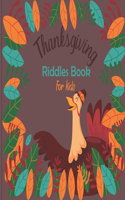 Thanksgiving Riddles Book For Kids
