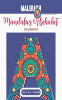 Malbuch Mandalas Alphabet - Mein Malbuch Großes Format