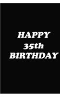 happy birthday 35TH