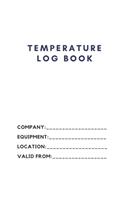 Temperature Log Book