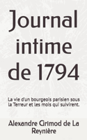 Journal intime de 1794
