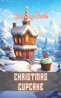 Christmas Cupcake Coloring Book