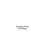 Essentials of Stem Cell Biology