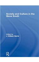 Society and Culture in the Slave South