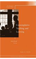 Contemplative Teaching and Learning