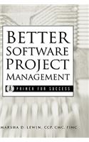 Better Software Project Management