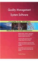 Quality Management System Software A Complete Guide - 2019 Edition