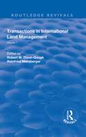 Transactions in International Land Management