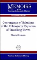 Convergence of Solutions of the Kolmogorov Equation of Travelling Waves