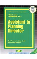 Assistant to Planning Director: Passbooks Study Guide