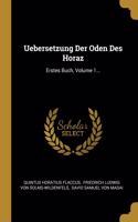 Uebersetzung Der Oden Des Horaz