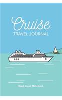 Cruise ship journal composition notebook
