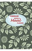 Toddler Weekly Meal Planner