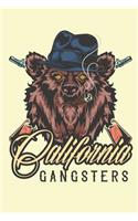 California Gangster: California Gifts - Small Lined Notebook (6 x 9)