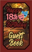 Happy 18th Birthday Guest Book