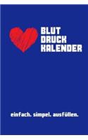 Blutdruckkalender