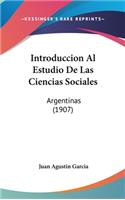 Introduccion Al Estudio de Las Ciencias Sociales