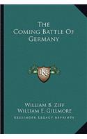 Coming Battle of Germany