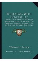 Four Years With General Lee