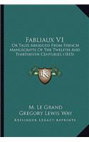 Fabliaux V1
